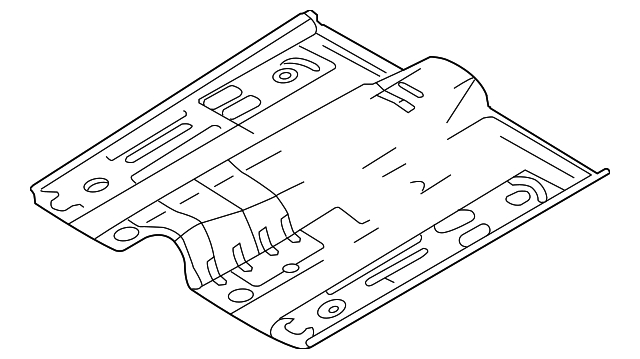MR547324 Деталь FRONT FLOOR PAN