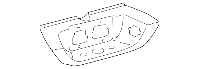 52159-0C010 Деталь CENTER PLATE