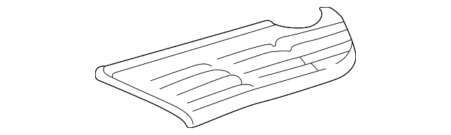 52163-0C010 Деталь CENTER PLATE OUTER PLATE, RIGHT