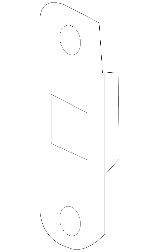 82476-JX00A Деталь DOVETAIL LATCH, LEFT