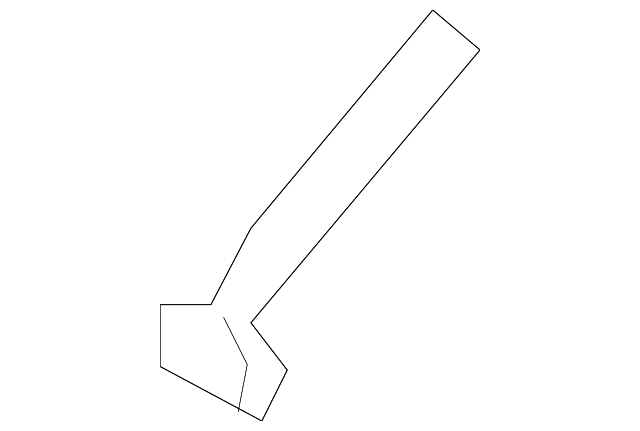 52024960 Деталь INNER PANEL FRONT BRACKET, LEFT