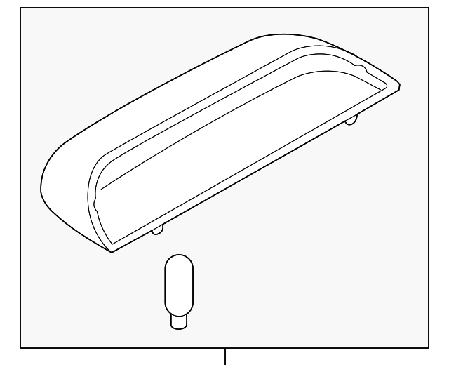 3581086Z00 Деталь HIGH MOUNT LAMP