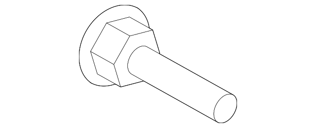 19316568 Деталь WHEEL STUD, LEFT
