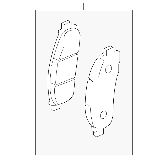 19317044 Деталь BRAKE PADS