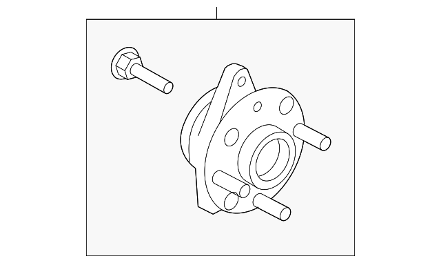 19316545 Деталь HUB ASSY, LEFT