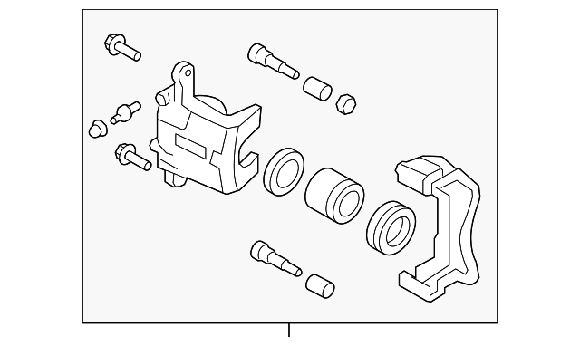 19316559 Деталь CALIPER ASSY, LEFT