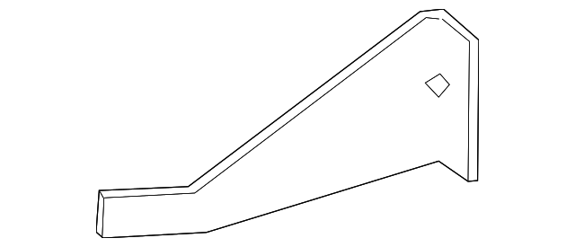 F81Z-13470-AA TAIL LAMP ASSY MOUNT BRACKET, RIGHT
