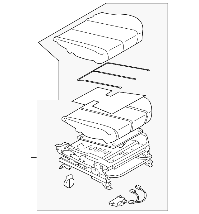 64139AJ02BWJ Деталь CUSHION ASSY