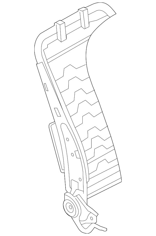 64110AJ00A Деталь SEAT BACK FRAME