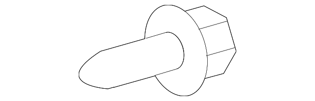 90080-16072 Деталь LOWER GRILLE SCREW