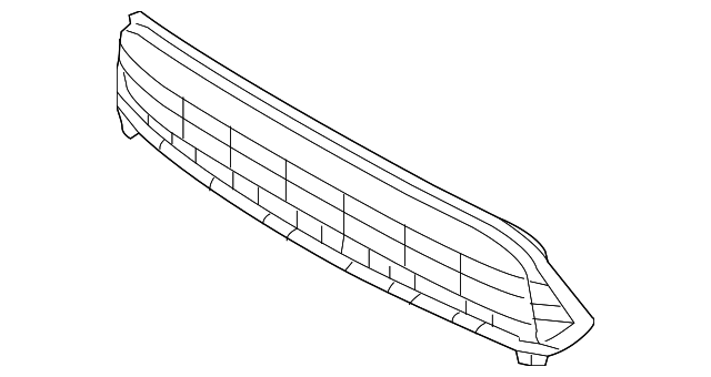 53112-0E070 Деталь LOWER GRILLE