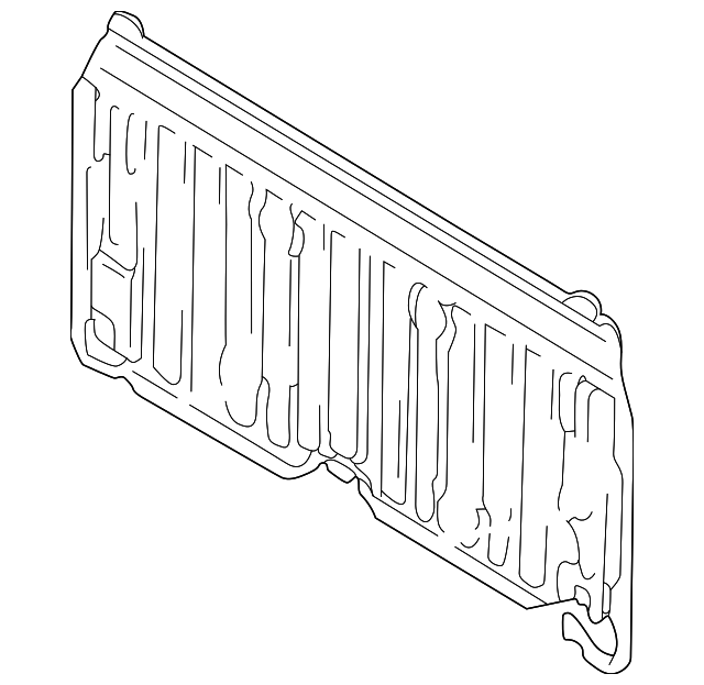 64111-0C020 Деталь BACK PANEL