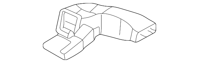 27870AR710 Деталь VENT DUCT, LEFT