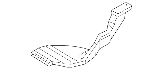 27833AR200 Деталь VENT DUCT, LEFT