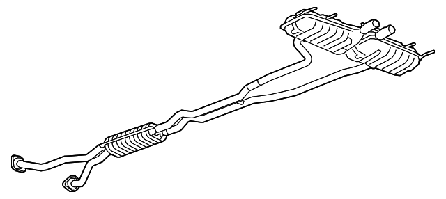 20790862 Деталь MUFFLER & PIPE