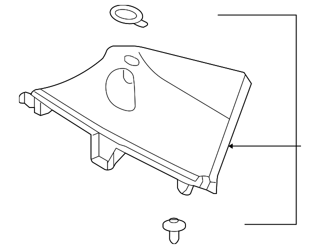 85850-1G550LX Деталь QTR TRIM PANEL, LEFT