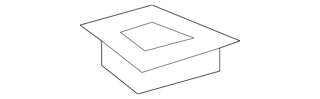 55962-0E020-C0 Деталь DEFROSTER NOZZLE, RIGHT