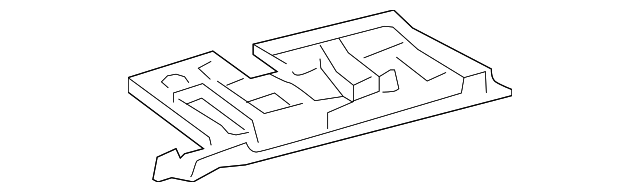 55606-0E010 Деталь LOWER COVER, LEFT