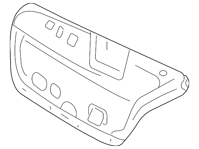 81750-3L000 Деталь TRUNK LID TRIM
