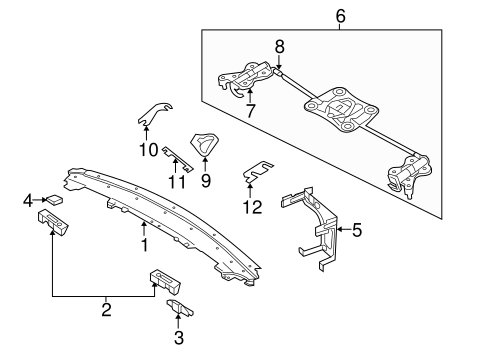 Crossfire WINDSHIELD HEADER & COMPONENTS