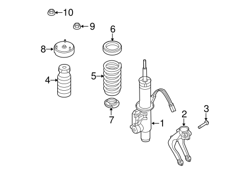 X5 STRUTS & COMPONENTS