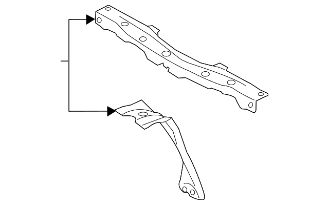 53029CA0209P Деталь UPPER TIE BAR
