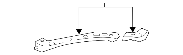 53029CA0409P Деталь UPPER PANEL, LEFT