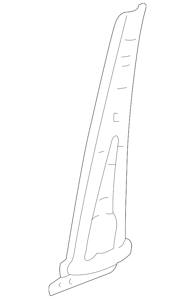 64220-S3V-A01ZZ Деталь PILLAR, R. CENTER (INNER)