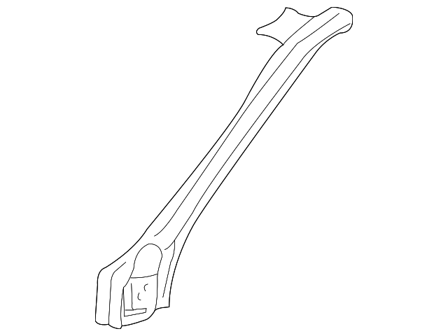 04676-S3V-A00ZZ Деталь PILLAR SET, L. FR. (UPPER) (INNER)