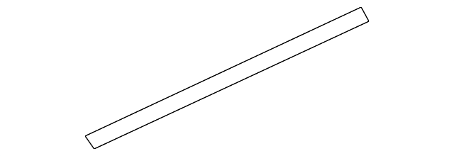 10338839 Деталь RUB STRIP, RIGHT