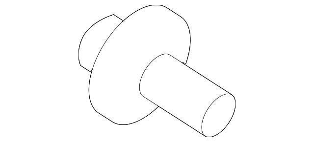 10261327 Деталь LOWER RETAINER CLIP, LEFT