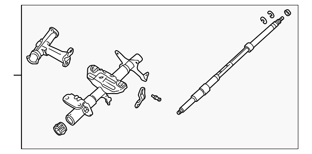 45250-04050 Деталь STEERING COLUMN