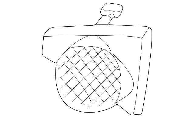 MR322161 Деталь COVER, LEFT