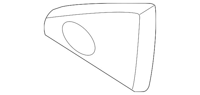 MR322157 Деталь COVER, LEFT