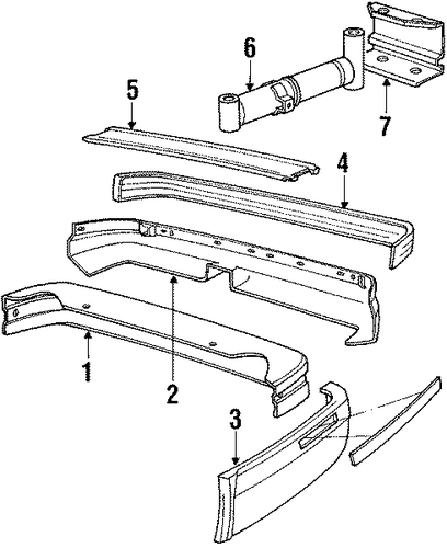 M6 REAR BUMPER