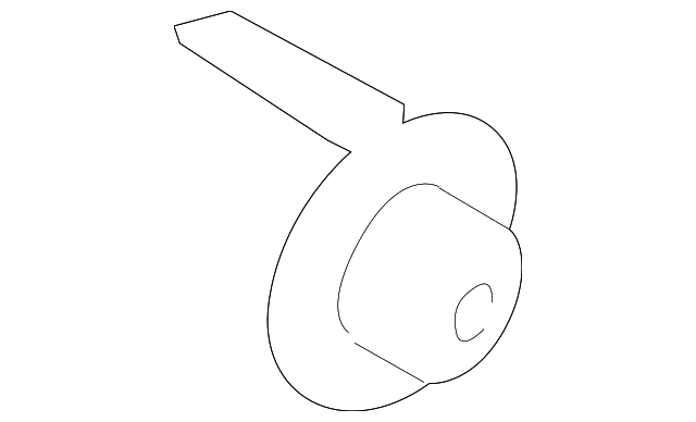 58125-32000 LOWER GUIDE PLUG, LEFT
