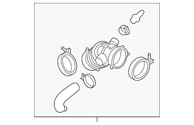 28140-3X320 INTAKE HOSE