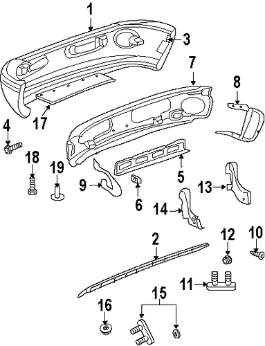 Ram 1500 BUMPER & COMPONENTS - FRONT 2