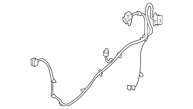 25843482 Деталь WIRE HARNESS, RIGHT