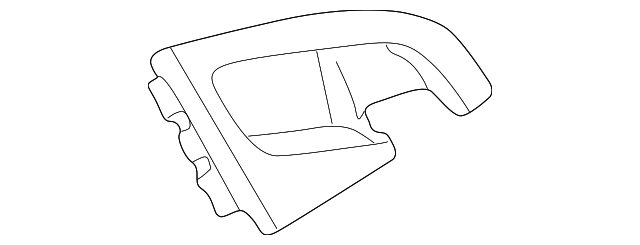 2107660264 BEZEL, RIGHT