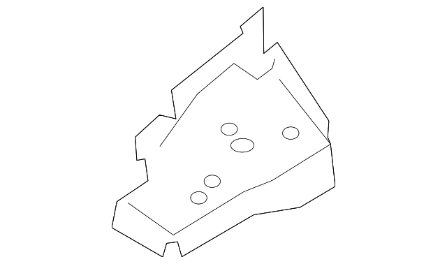 F4126-3LMMB Деталь REINF PANEL, RIGHT