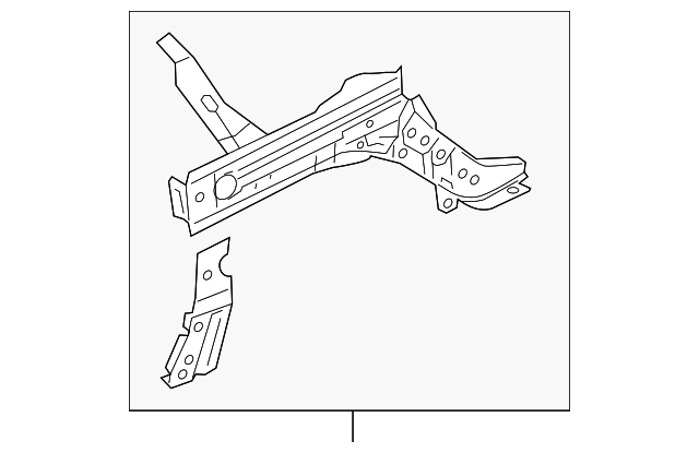 G51F6-3LMMA Деталь CLOSURE PANEL INNER COVER, RIGHT