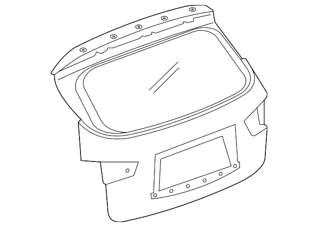 901503JA0A Деталь OUTER PANEL
