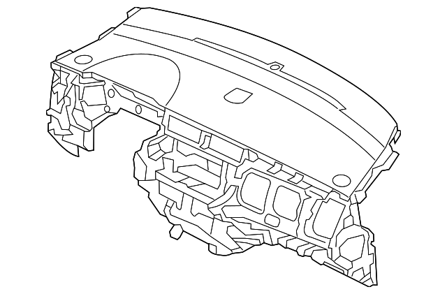 84710-1W100HU Деталь INSTRUMENT PANEL