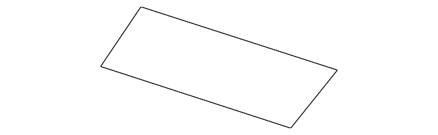 C235-68-424A SWITCH PANEL COVER, LEFT