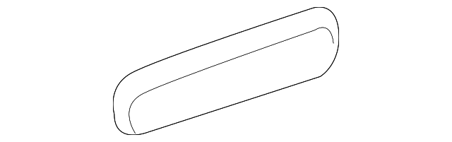 2L1Z-78274W30-AAA Деталь TRIM COVER, LEFT