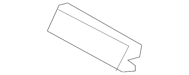 76311-60030-C0 Деталь CENTER MOLDING, LEFT