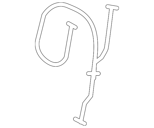 78091-60060 Деталь CONTROL CABLE, LEFT