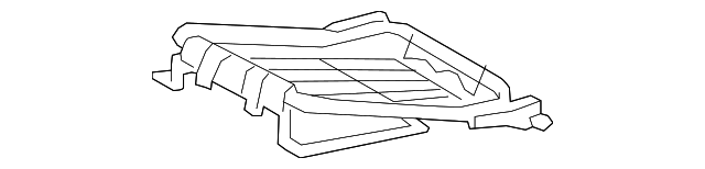 79201-60070 Деталь CUSHION FRAME, LEFT