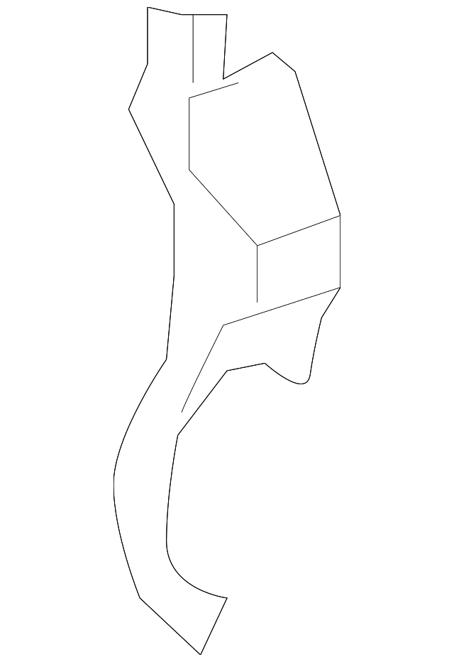 71834-60230-C0 Деталь RECLINE COVER, LEFT